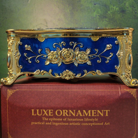Premium Tissue box holder - Blue color